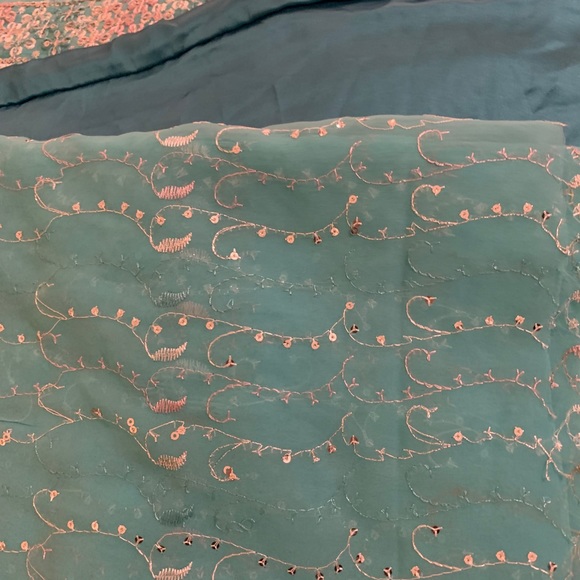 Indian Sari 3 piece set - Picture 6 of 13